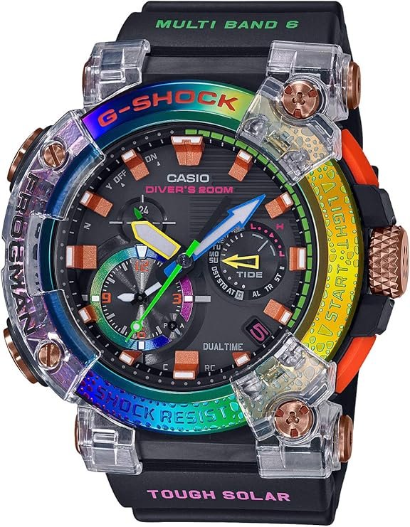 SAPPHIRE CRYSTAL SOLAR POWERED MENS ANALOG GWF-A1000BRT- 1APR