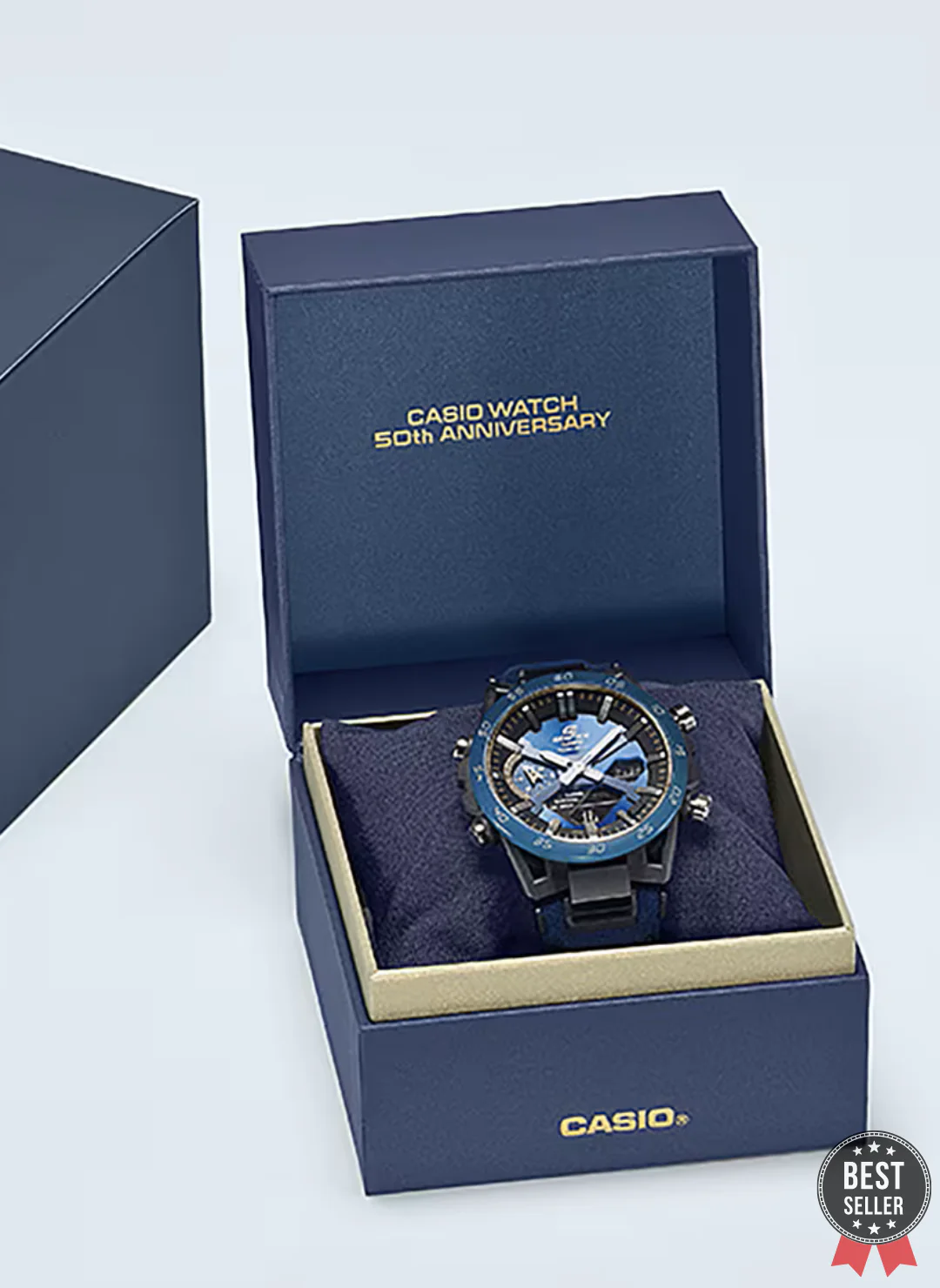 ADR-E12210DC1-SOSPENSIONE Blue Edifice Watch – Iconic Design & Solar Precision - Image 4